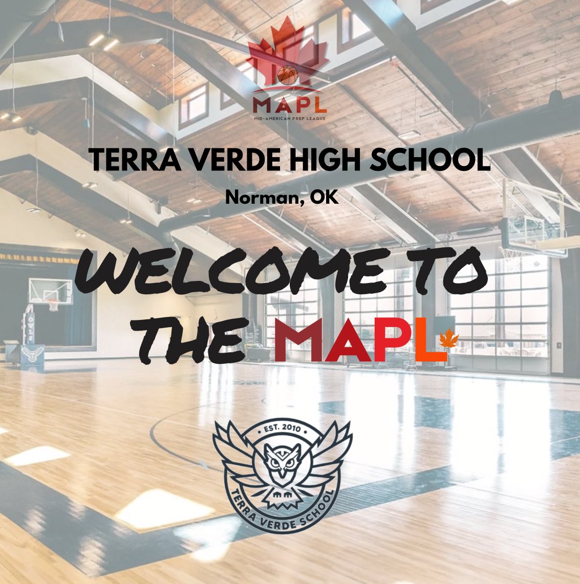 Welcome to the MAPL <a href="/terraverdehoops/">Terra Verde Baskeball</a> ! Highly competitive  addition to the conference out of Norman! 

#theMAPL