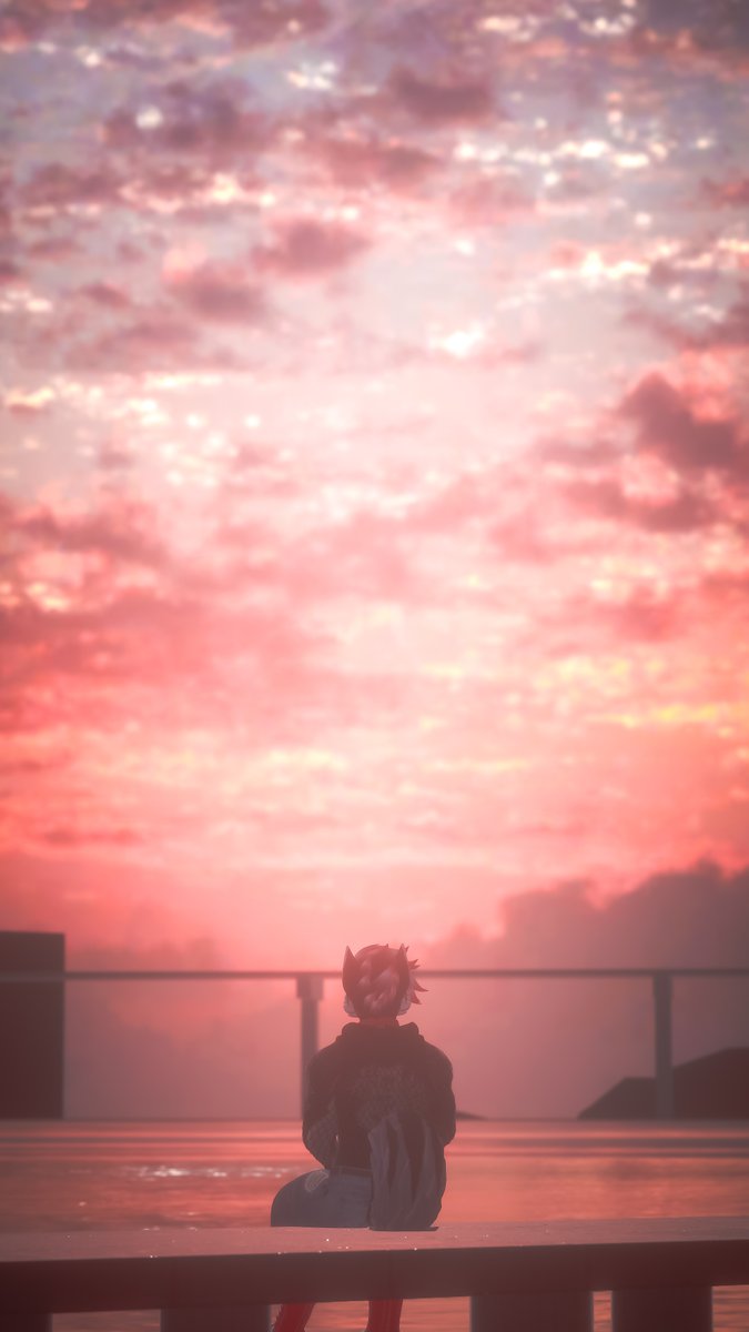 Let's watch the sunset together