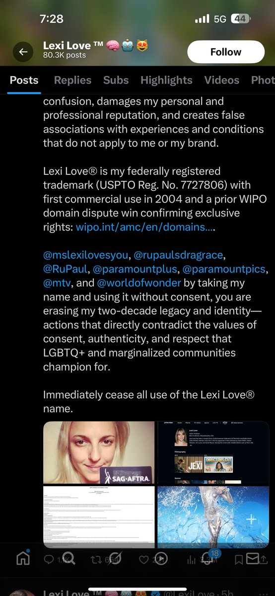 daddy_lover98's tweet photo. @LexiLove - This failure at life wants to attempt to tear someone else’s life apart, and shame them at the same time! I cannot stand people like this! She deserves nothing! Jealousy is your worst enemy hunni! https://t.co/aHiXuCrFAl