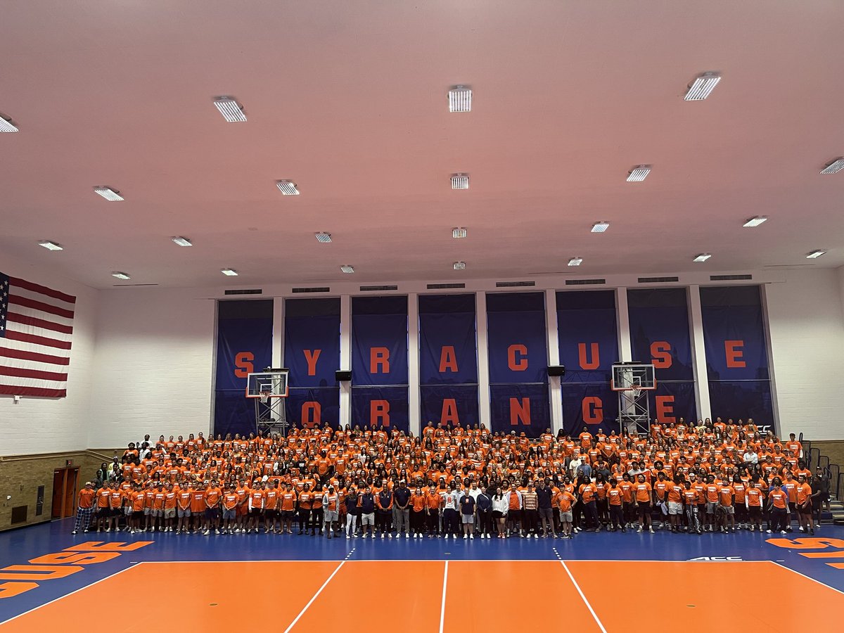 One Orange Nation!! 550 student-athletes and our awesome Head Coaches!   Go Orange!