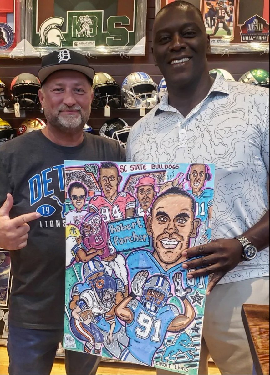 Congratulations to Robert Porcher! #OnePride  #DetroitLionsFootball