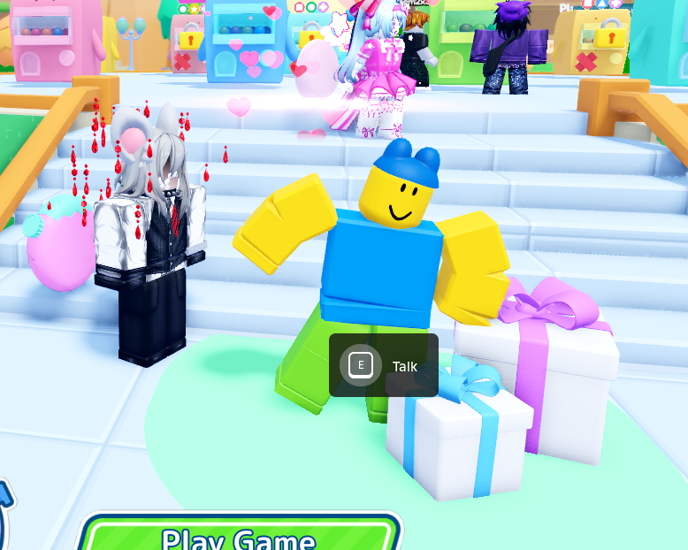 i love you roblox tamagotchi party noob