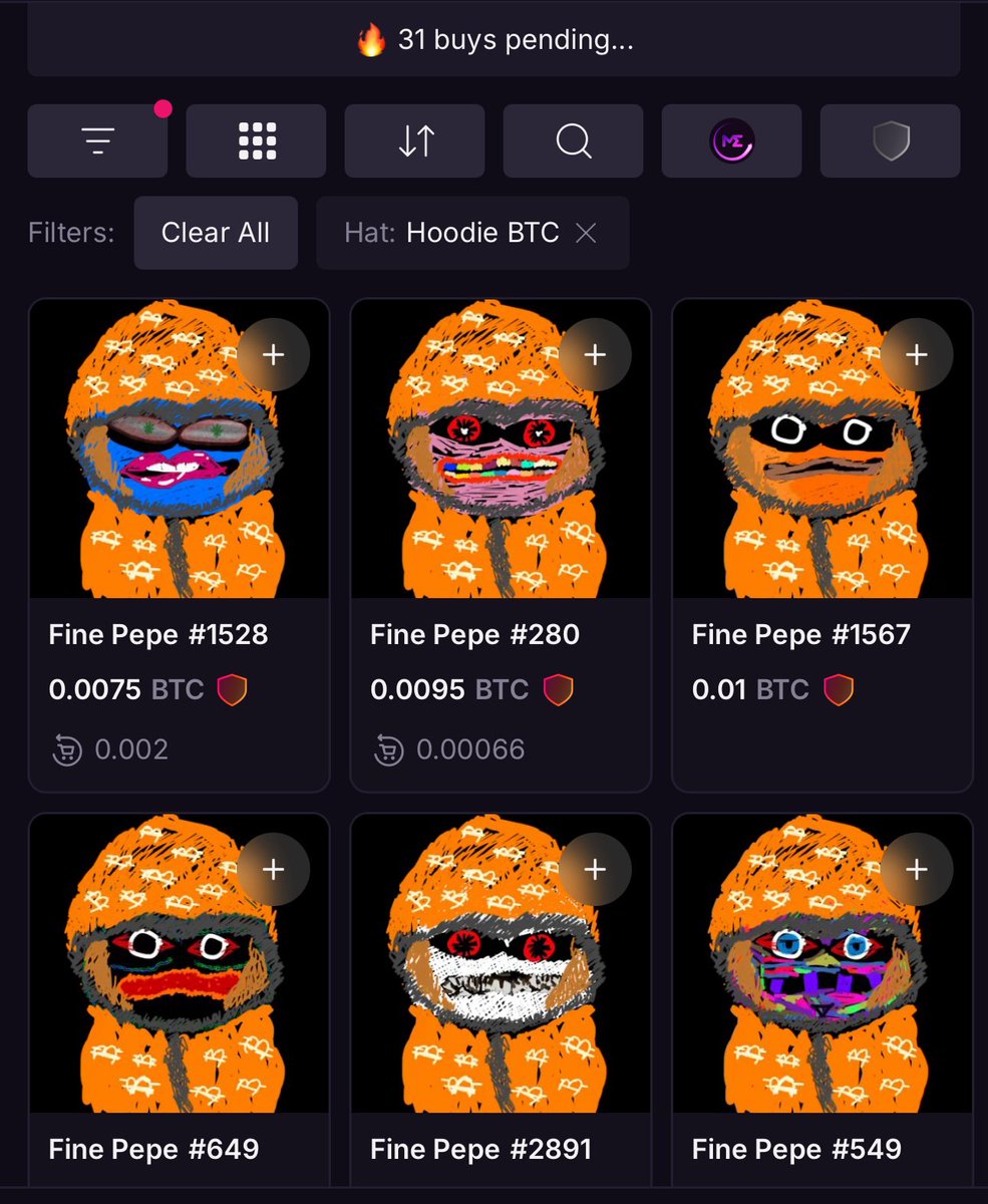 Hoodies and RedRum 📈

<a href="/FinePepes/">Fine Pepes</a>