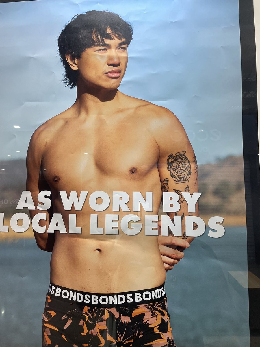 Bonds have an ad with a guy with a Yugioh tattoo.