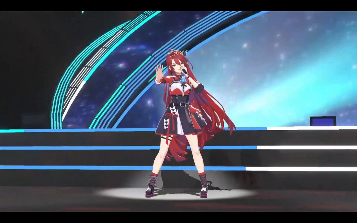 hololive production (English) (@hololive_en) on Twitter photo ◢◤◢◤ All for One ◢◤◢◤
<a href="/ERBloodflame/">ERB (Liz)💄holoEN ( •̀ ᴖ •́ )</a> graces the stage with a stunning performance of "Stellar Stellar" 💄
🔽Concert Website🔽
all-for-one.hololivepro.com/tickets
#holoAllforOne ◢◤◢◤ All for One ◢◤◢◤
<a href="/ERBloodflame/">ERB (Liz)💄holoEN ( •̀ ᴖ •́ )</a> graces the stage with a stunning performance of "Stellar Stellar" 💄
🔽Concert Website🔽
all-for-one.hololivepro.com/tickets
#holoAllforOne