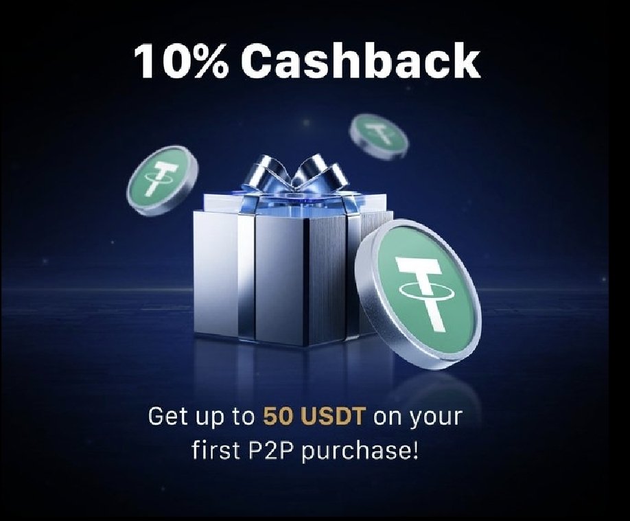 goddns313's tweet photo. 💸 New to P2P? Here’s your chance:

🚀 First 100 users get 10% USDT cashback on their first USD P2P trade!

✅ Simple steps
✅ Up to 50 USDT back

👉 Join now: https://t.co/VQBUvhtoqr https://t.co/0wAVutwPHG