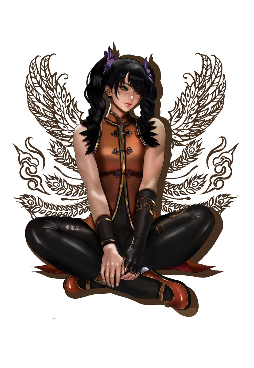 Ling Xiaoyu "The Art of Phoenix" 🐦‍🔥
By <a href="/kttymya/">Kitty</a> 

#TEKKEN #TEKKENArt #Xiaoyu #LingXiaoyu