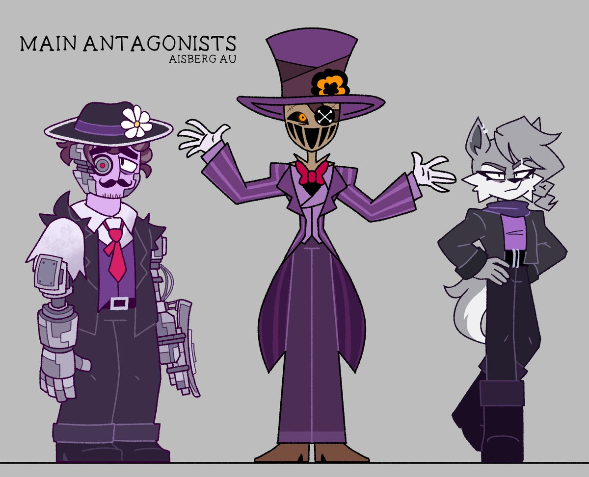 Aisberg_aa's tweet image. Piggy AU Designs: Main Antagonists
(3/?)

#Piggy #piggyroblox
