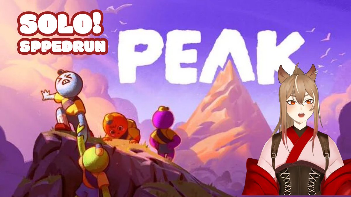 今天挑戰Speedrun Peak
可以爬到哪裡呢！！
1:30pm(GMT+8）

傳送門：
twitch.tv/akabaneaka

#peak #中文Vtuber #CNvtuber