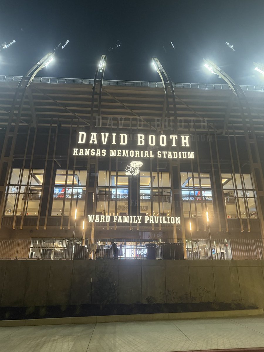 What a day. So proud of our place and our people.  

G’nite Hawks. Let’s keep pushing forward.

#AdAstra #RockChalk