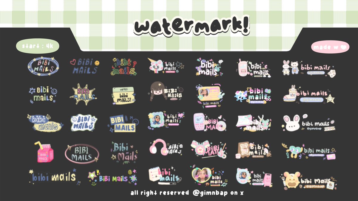 eepyheadz's tweet photo. ⠀

💬 ; halo!  @gimnbap  open  commis  wm  watermark  •  chibi  •  scribble  corat-coret  •  sticker  pack  sticker  set  •  logo  • freebies.  available  for  custom  &amp;  rush  order   ★ ____ ♡  

#zonauang  #zonaba #Commission [1]

⠀ https://t.co/TqKLwgtlO2