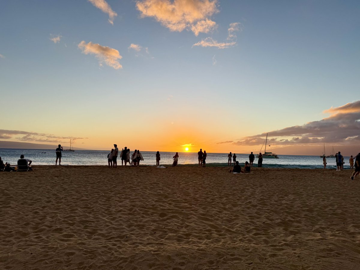 Who needs Netflix when there’s a sunset