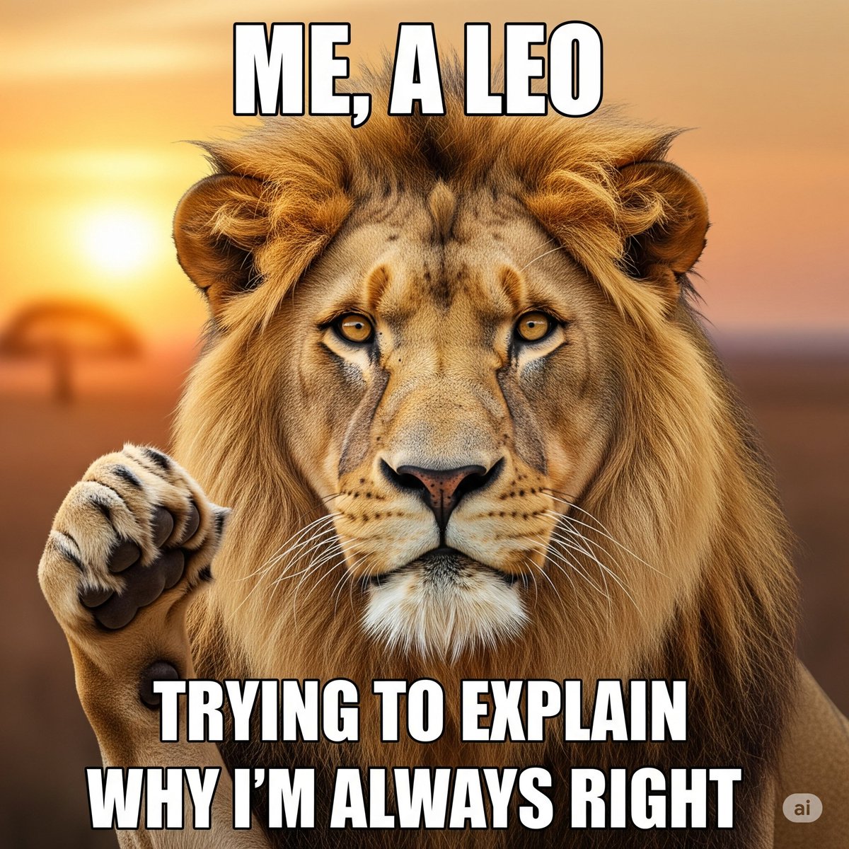 zmelicia's tweet photo. Gm Gm Fam...
$LEOs are often seen as natural-born leaders who are very sure of themselves and their opinions.
$Leo's argue their point to the very end, regardless of the topic.
@LeoCoinSTX
@zeroauthdao @LeoCoinArt @stxcity
#LEO #GM #stackcommunity https://t.co/ymWTvCxVrB