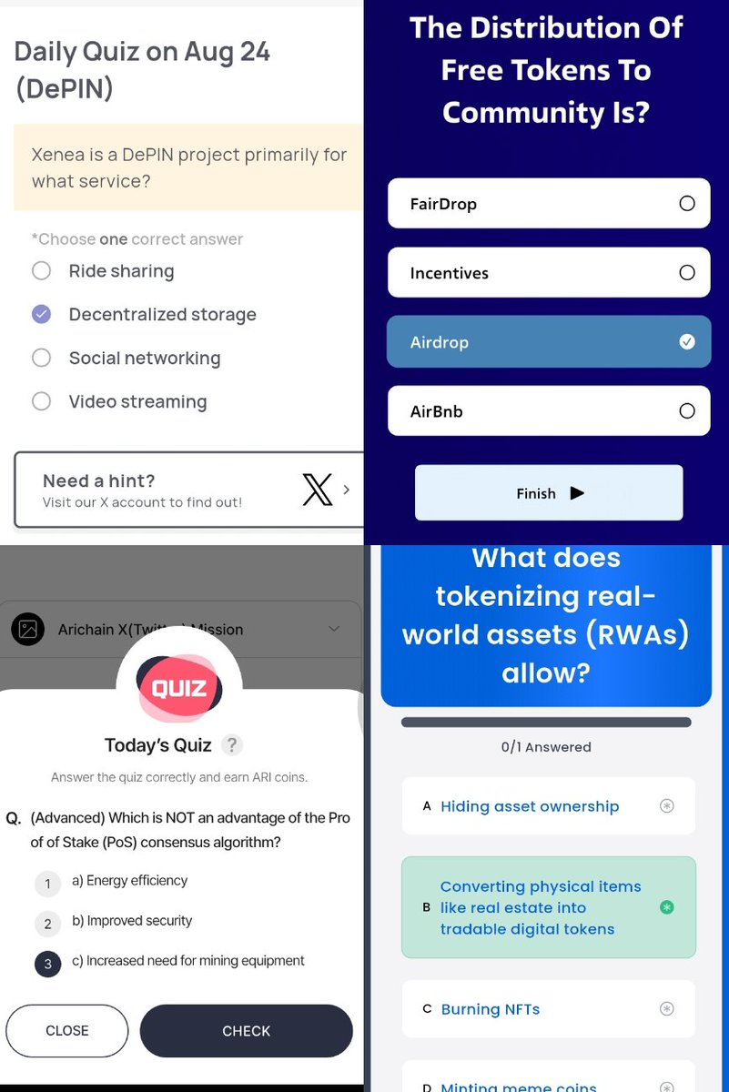 HzKrypto's tweet image. GM GM Guyz
Daily Quiz Ans:
📆24th-08-2025
🚥#Xeneawallet☞B
🚥#SpurProtocol☞C
🚥#Arichain☞C
🚥#Syntax☞B
Syntax Vault Combo:☞ 5-8-3-7
LIKE❤️+R🔁T
@cysic_xyz @GiveRep #xenea #TAO @inspectxyz #Arichainquiz #Spurquiz @spurprotocol #xeneaquiz @GiveRep #Syntaxquiz #TAOMining