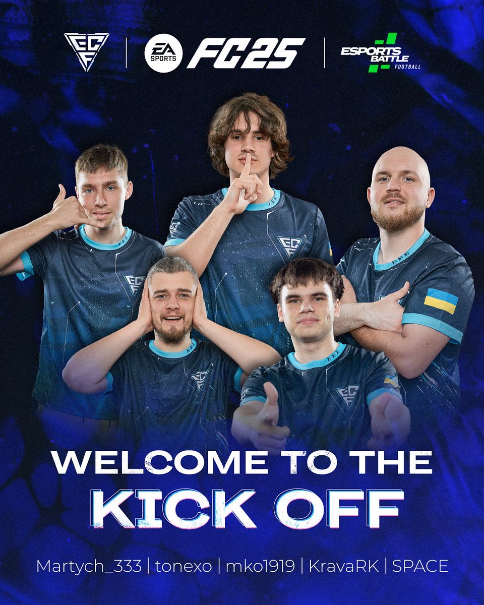 ecf_esports's tweet photo. 🎉 Welcome new players to the Kick Off!

After completing the VOLTA game mode, they got the opportunity to prove themselves in Kick Off 

🎥 Watch live tournament streams: 8:00 – 16:40 EEST

#ecf_esports #ECF #FC25 #EAFC25 https://t.co/WiFthbNDRp