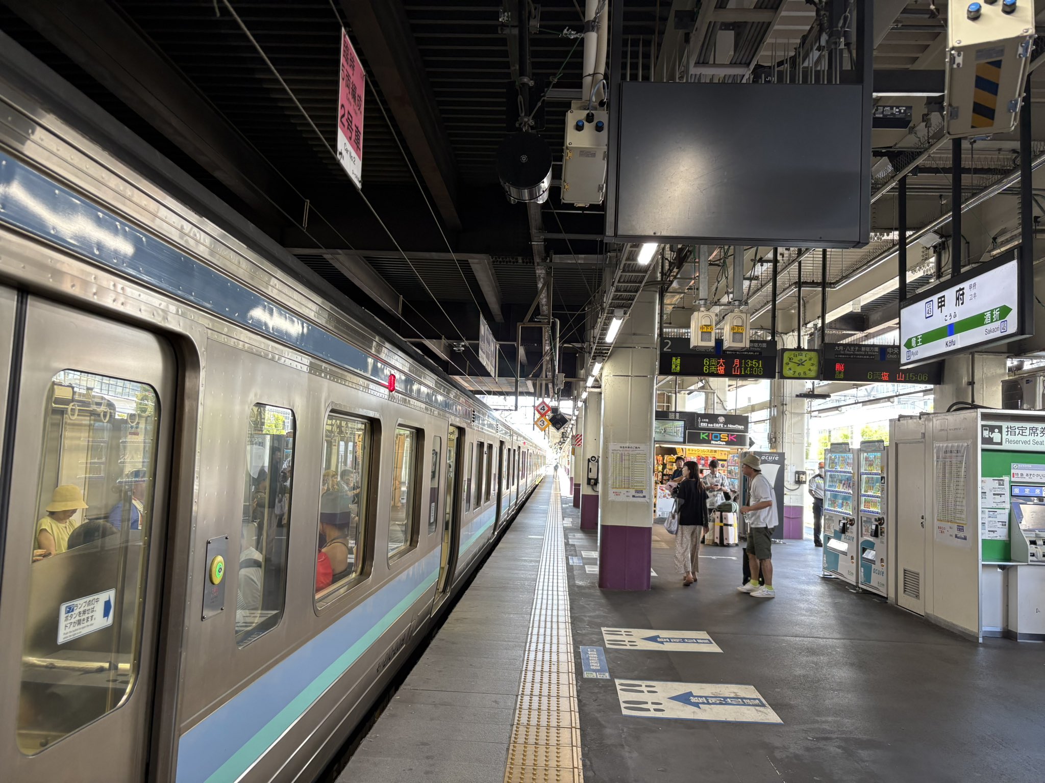 行先サボ 甲府－新宿 甲府－高尾 快速 行先サボ 甲府－新宿 甲府－高尾 快速 - メルカリ