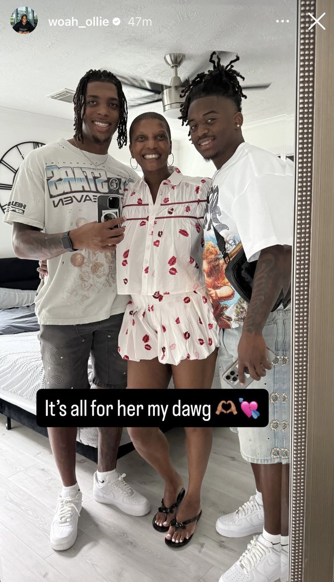 Rookie Miami #Dolphins RB Ollie Gordon II shared a very inspiring post on his Instagram story: