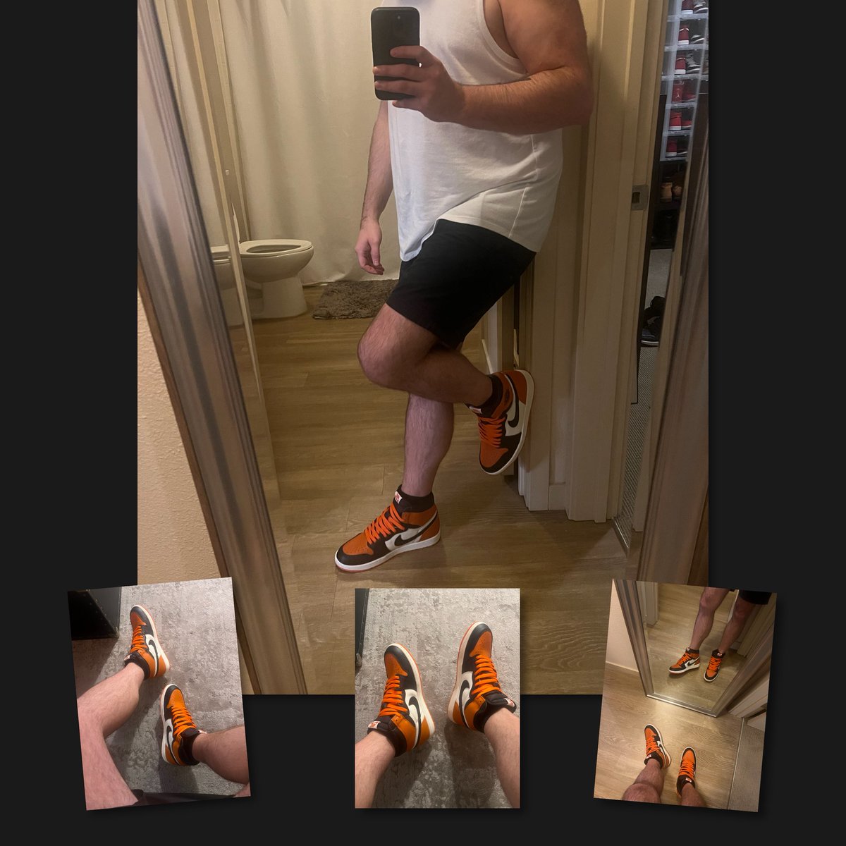 lthrsneakermike's tweet photo. Missed out on the 2015s, so I HAD to get these!! Jordan 1 Shattered Backboards #gaysneaker #sneakergay #sneakercum #sneakerfetish #sneakerkink #leathergay #gayleather #leathercum #leatherkink #bootcum #bootkink #bootfetish https://t.co/aqr9Pn4pVb