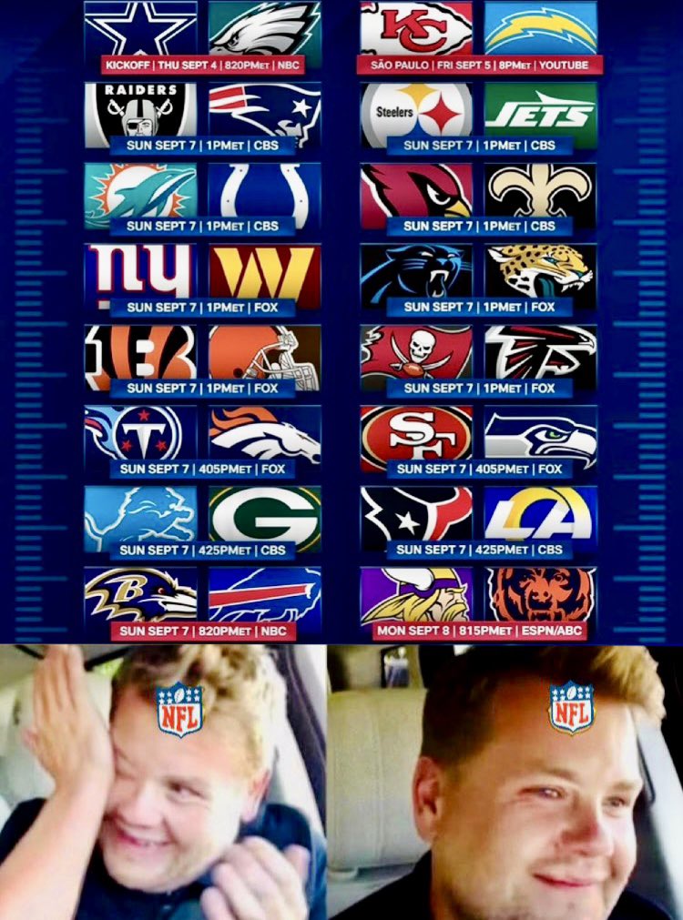 ¡¡SE ACABÓ OFICIALMENTE LA PRETEMPORADA 2025, LO LOGRAMOS!!👏🏽👏🏽

El próximo partido de football que se lleve a cabo en la #NFL será de verdad. ¡¡Nos vemos en la Semana 1, amigos!!🔥🤩
