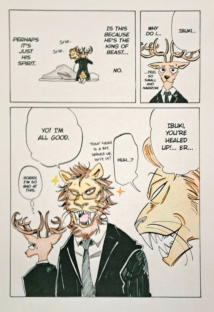 Sven Peikert (@sventigerwolf) on Twitter photo Hello <a href="/aint_johnnyboy/">~ jonathann ~</a> I have colored Luis🦌worry about his lion🦁friend ibuki he thought he was sick🤒but in reality he is only sweating🥵because his lion mowing only and then he is quite normal and fresh again Hello <a href="/aint_johnnyboy/">~ jonathann ~</a> I have colored Luis🦌worry about his lion🦁friend ibuki he thought he was sick🤒but in reality he is only sweating🥵because his lion mowing only and then he is quite normal and fresh again