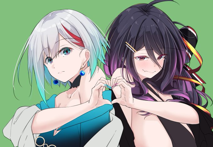 とりあえずメイン二人はあと服塗って終わり 