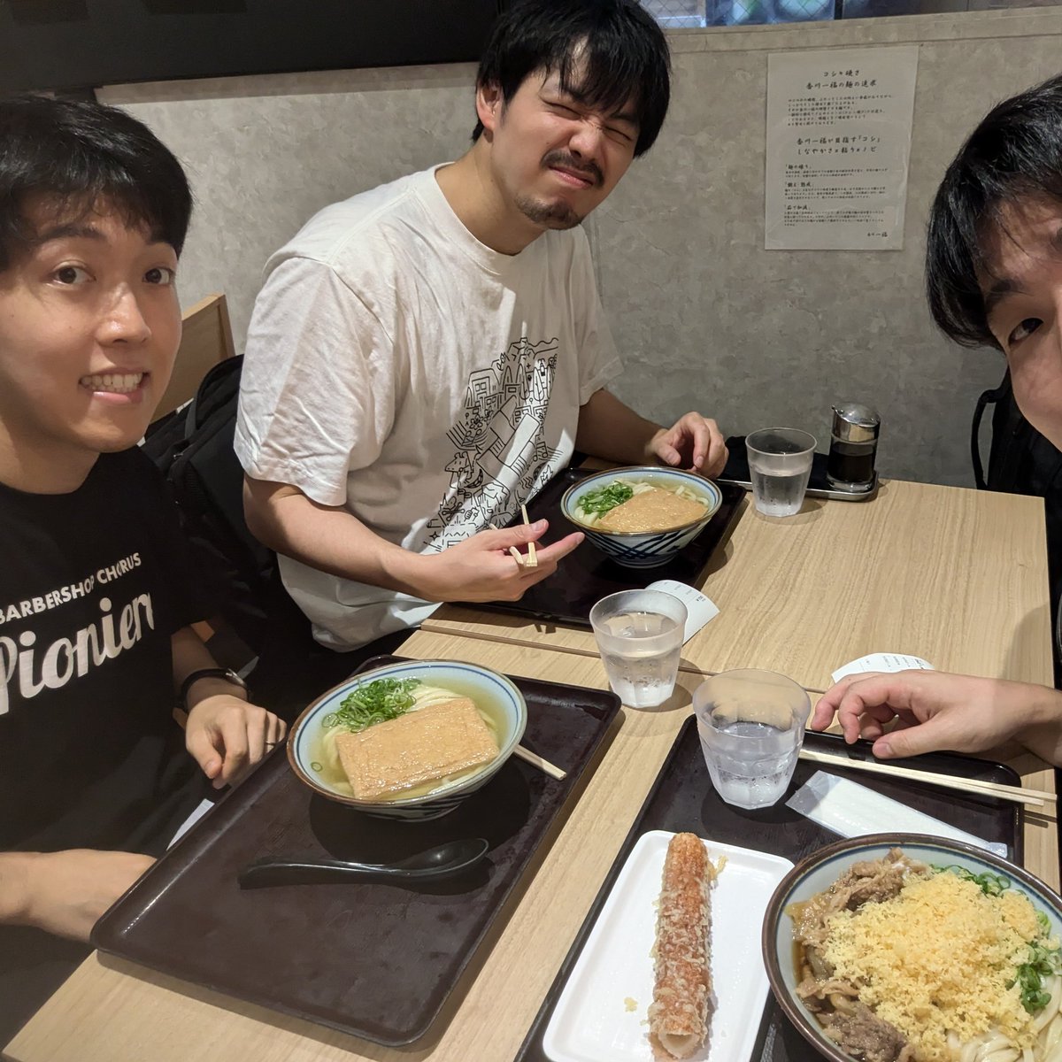 いよいよ決勝当日！ 
F.F.は10組中⑥番目です
昨日の反省を活かしお昼を軽めにするという賢さを見せています