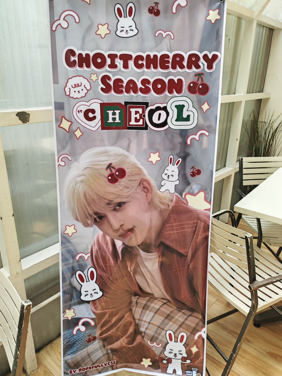 Hopefully CSE🤞🏻 (@hopefullycse) on Twitter photo Who will take home this Cherry x Cheol tarp later? 
See you all! 🫶🏻
#ChoitcherrySeasonftCheol Who will take home this Cherry x Cheol tarp later? 
See you all! 🫶🏻
#ChoitcherrySeasonftCheol