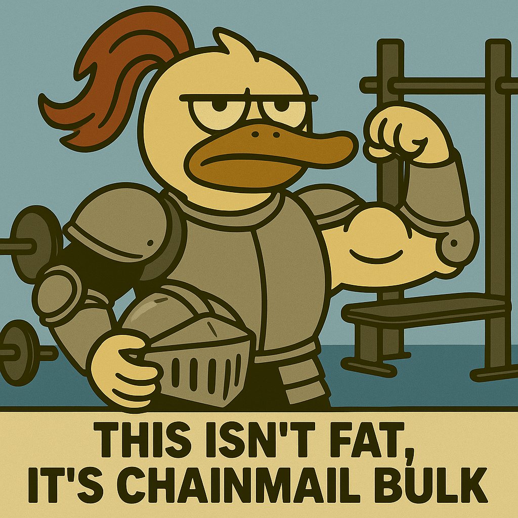 We $GUGO <a href="/runwithgugo/">Gugo</a>!!
We hit the gym!!
At this rate Sir Quacks-A-Lot might need armor!!
We are a movement on the <a href="/AbstractChain/">Abstract</a> !!
We welcome everyone to run with us!!
One may how do we even do that?
Get an Abstract global wallet
Swap ETH to Abs ETH
Buy!
dexscreener.com/abstract/0xe59…