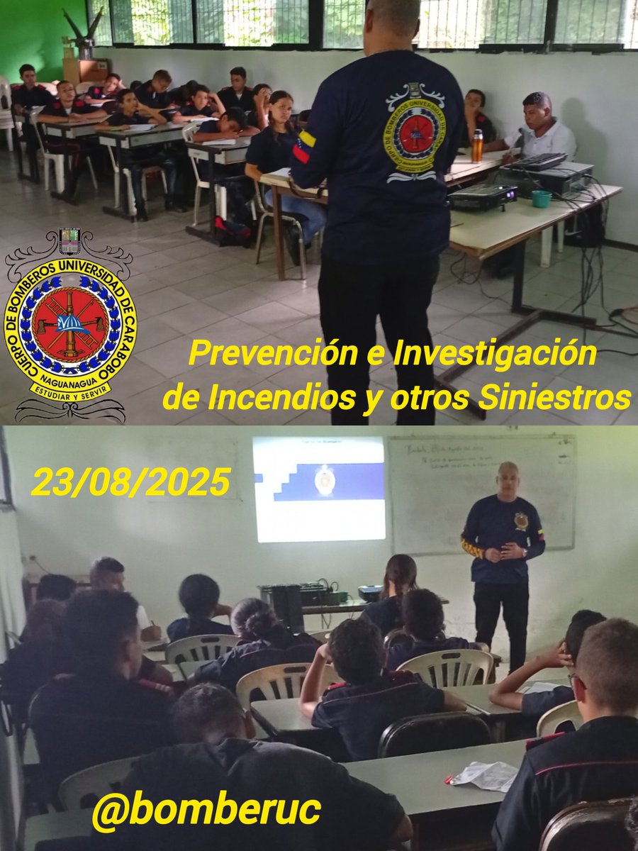 Bomberos de la Universidad de Carabobo tweet media