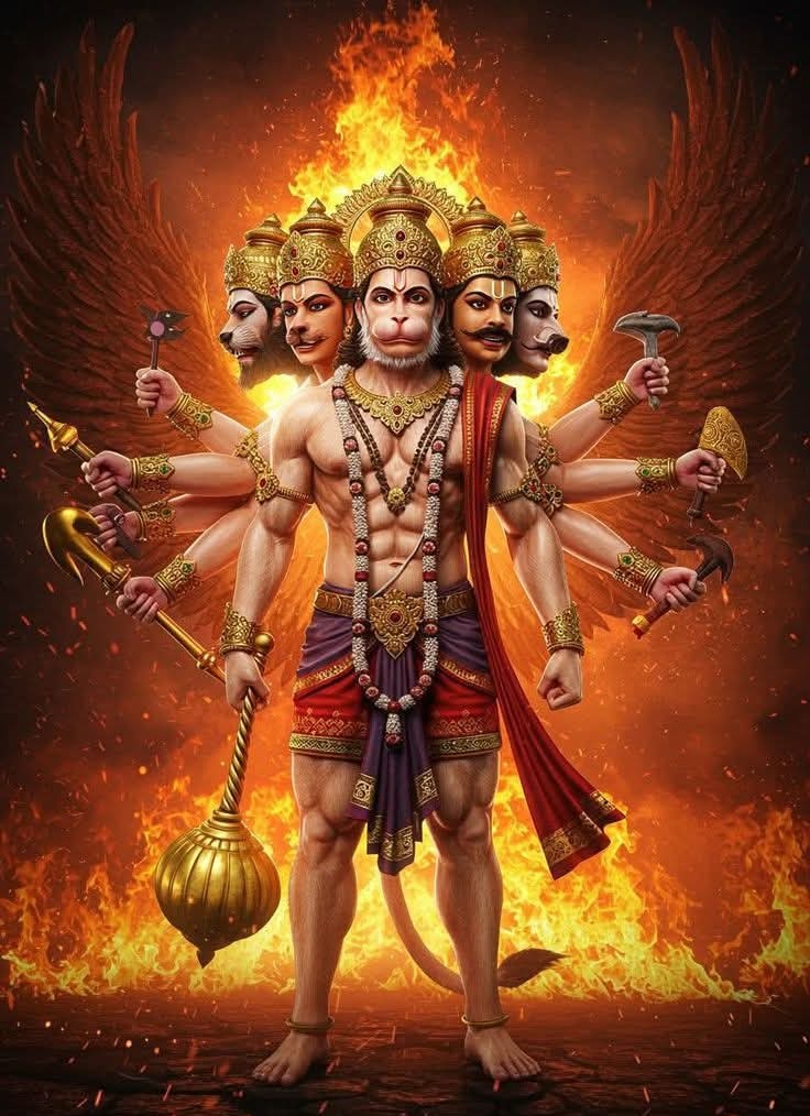 प्रातः काल पंचमुखी श्री हनुमान जी के अद्भुत अलौकिक दिव्य दर्शन। ❣️

जय श्री हनुमान 🙏