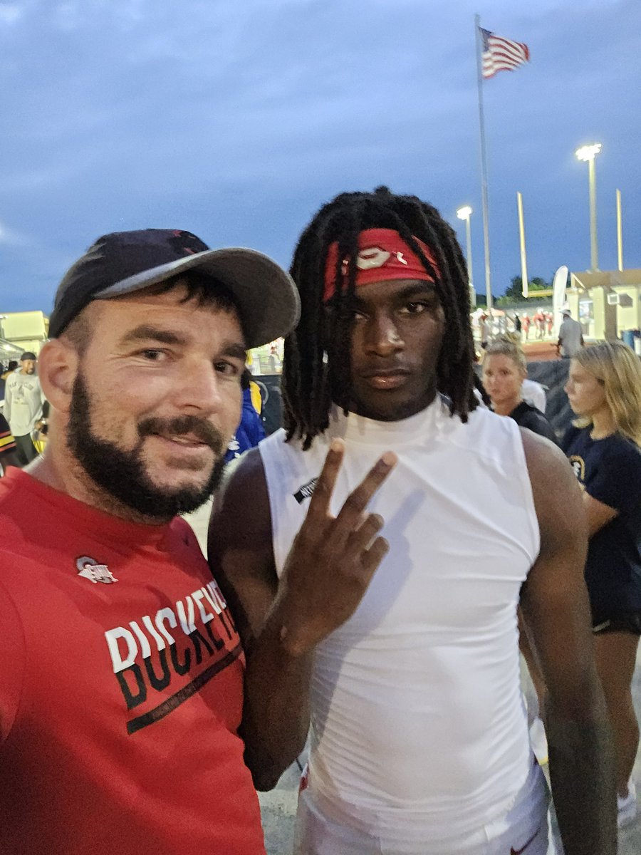 Buckeye Boyz (@dabuckeyeboyz) on Twitter photo <a href="/4_Dannny/">Danny lang</a> supporting that Buckeye gear tonight. One of the best 27 CBs had a hell of a game. Future Buckeye!?!?🙏 <a href="/4_Dannny/">Danny lang</a> supporting that Buckeye gear tonight. One of the best 27 CBs had a hell of a game. Future Buckeye!?!?🙏