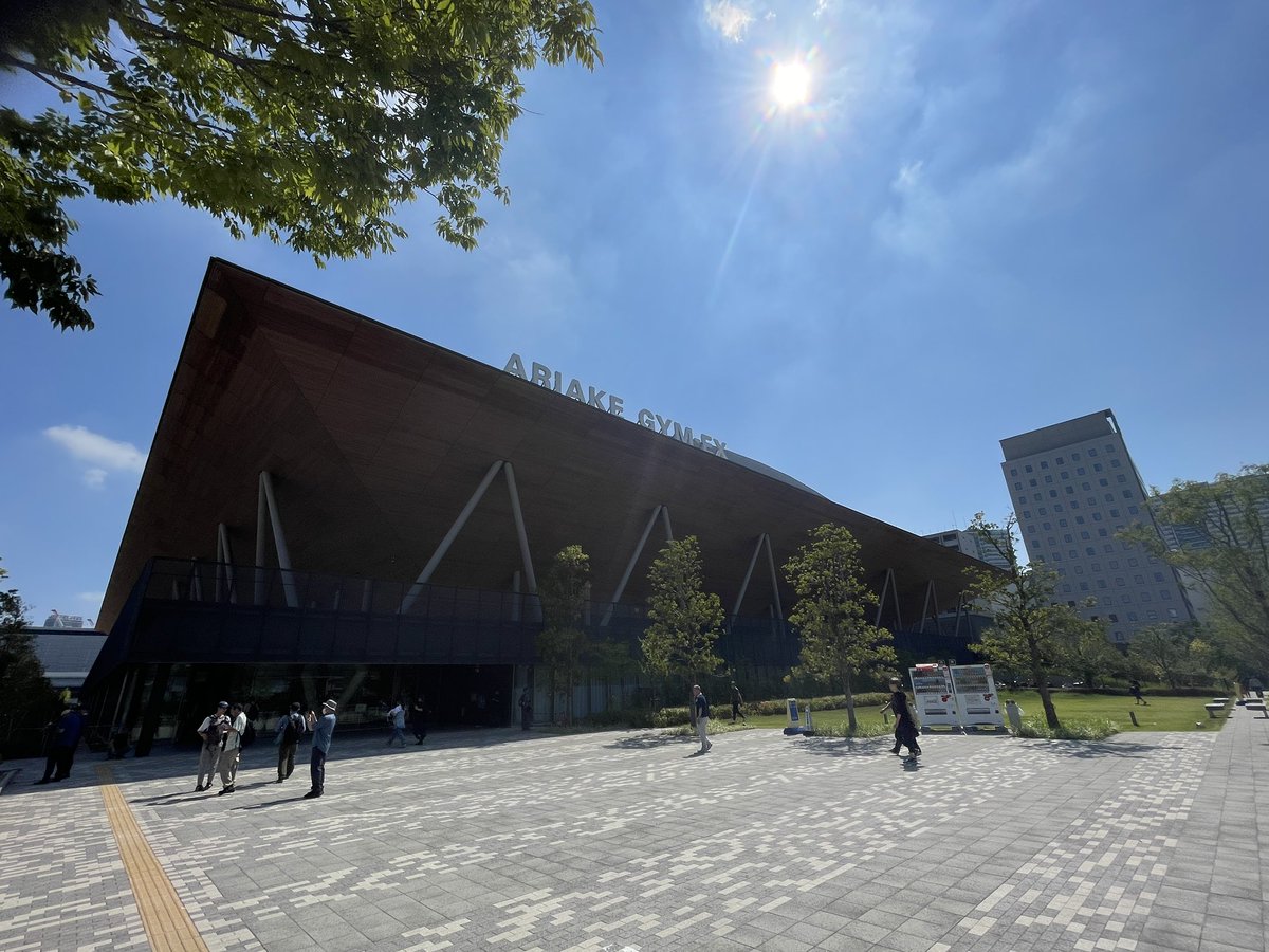 JJ1DQR's tweet image. 到着！😊

#ハムフェア 
#WRTC2026