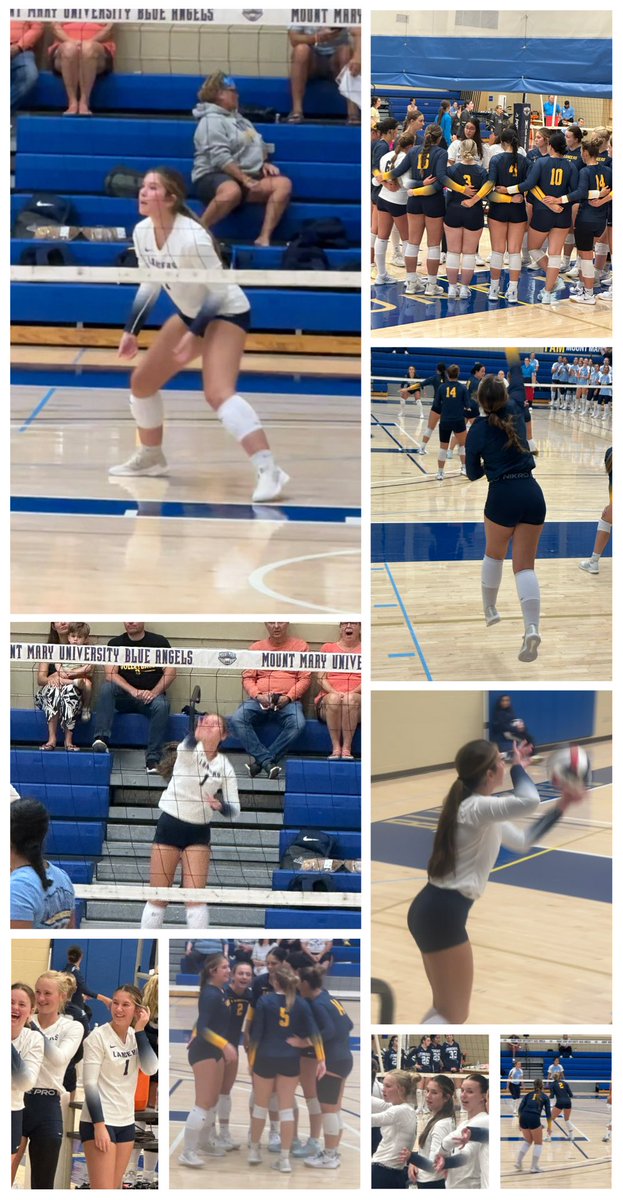PhatBFF's tweet image. First College tourney in the books!! What a great group of ladies! So glad we were able to be there! Proud is an understatement!  🏐💙💛 #Lancers
