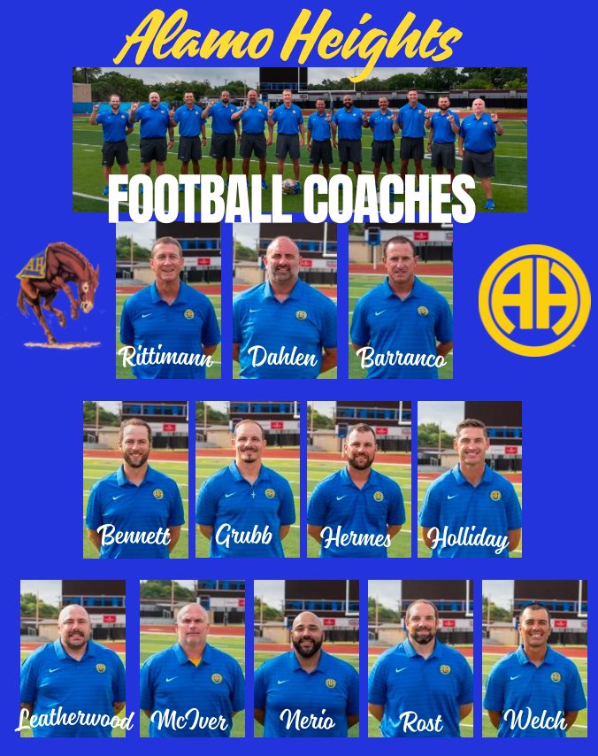 Let’s put our hands together for our 2025 AHHS Football Coaches 👏🏼 👏🏼 👏🏼 🐴 ⬆️