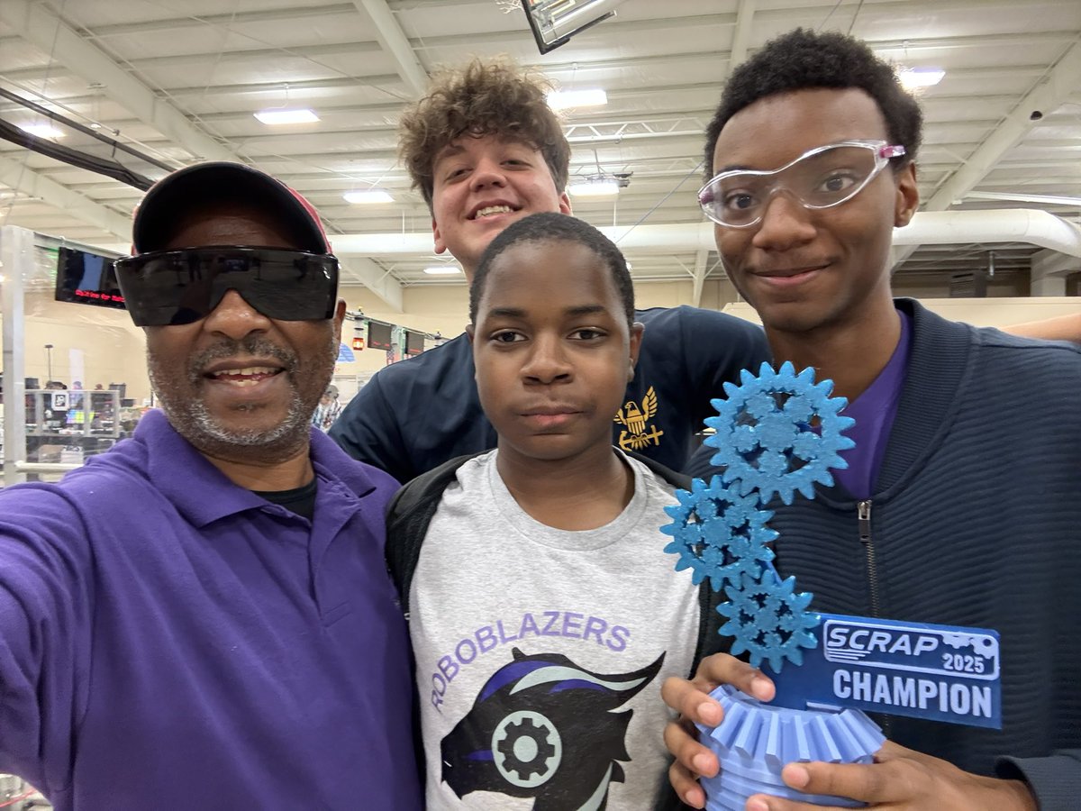 Nevermind Chigoba (@chigoblazer) on Twitter photo The RoboBlazers are crowned SCRAP (FIRST Robotics off season competition) joint alliance champions! We proudly represented our district <a href="/RichlandTwo/">Richland School District Two</a> our school <a href="/rvhs/">Ridge View High School: A Med Pro Magnet</a> our amazing school leaders <a href="/DrBrendaMack/">DrMack</a> and <a href="/CurtisBates06/">Curtis M. Bates</a> & parents. We’re off to an amazing robotics season! The RoboBlazers are crowned SCRAP (FIRST Robotics off season competition) joint alliance champions! We proudly represented our district <a href="/RichlandTwo/">Richland School District Two</a> our school <a href="/rvhs/">Ridge View High School: A Med Pro Magnet</a> our amazing school leaders <a href="/DrBrendaMack/">DrMack</a> and <a href="/CurtisBates06/">Curtis M. Bates</a> & parents. We’re off to an amazing robotics season!