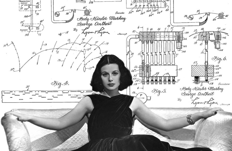 Hedy Lamarr, born in Austria in 1914, was a Hollywood actress and inventor who co-developed frequency-hopping technology during WWII, a foundation for modern Wi-Fi and Bluetooth.

She also designed aviation components for Howard Hughes, embodying both intellect and elegance.