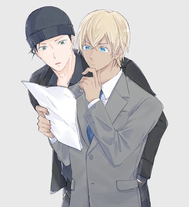 n番煎じごめんなさいだけど描きたい合同捜査時の近すぎる赤安