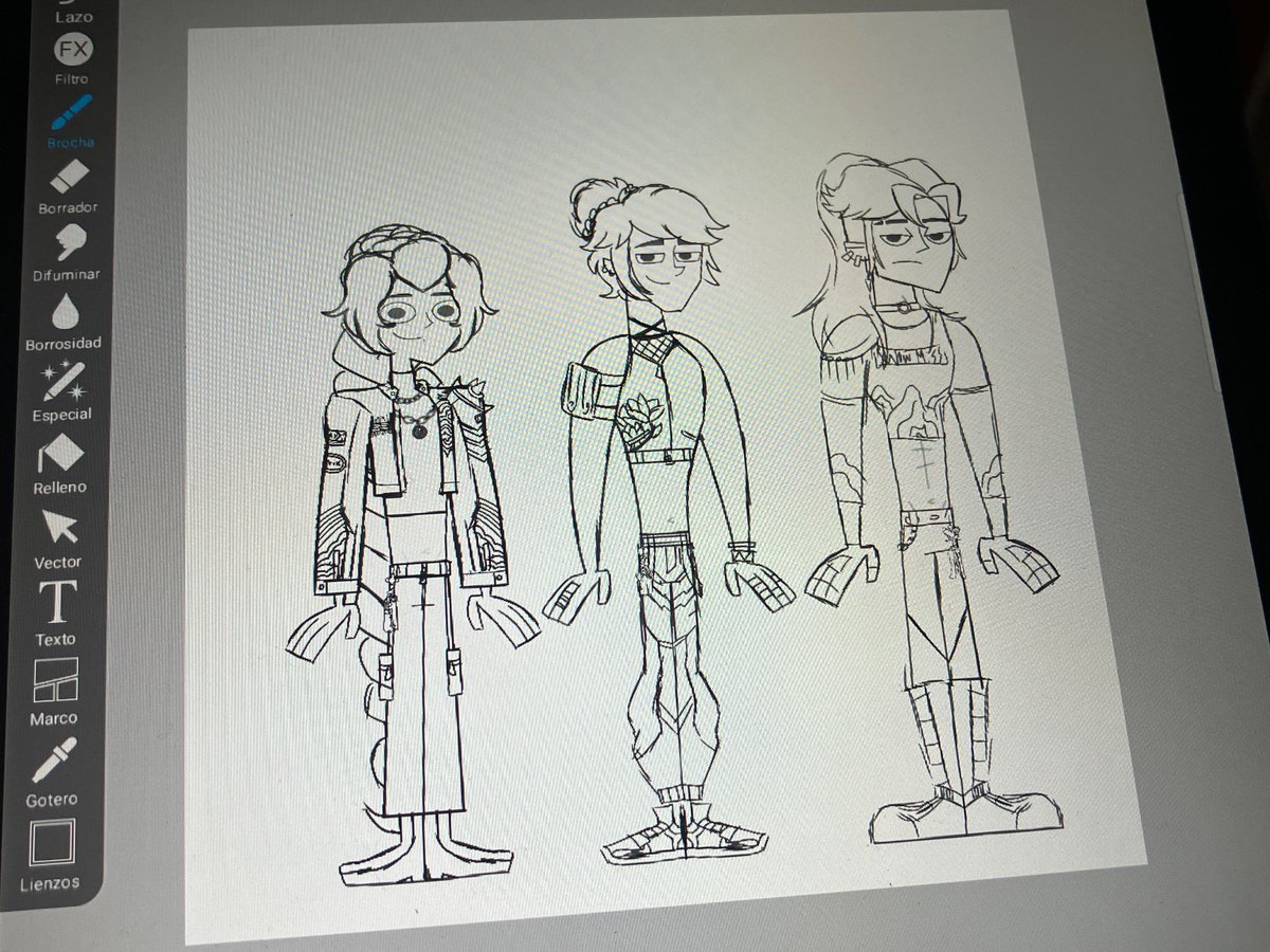 Imagínense un saludo de 3 asi (pero con diseños bien hechos)