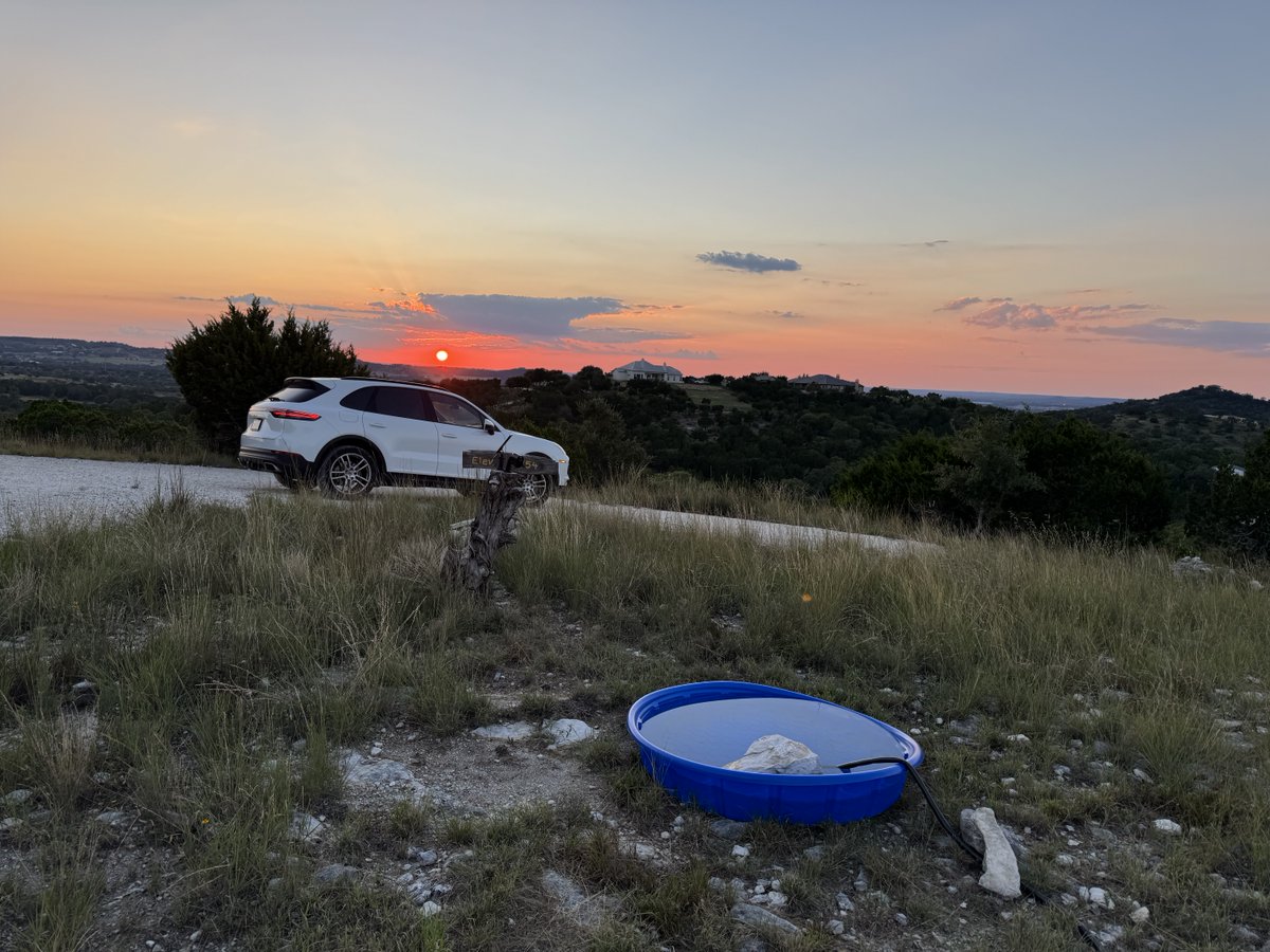 Really nice evening up here on Mt McCaulley…