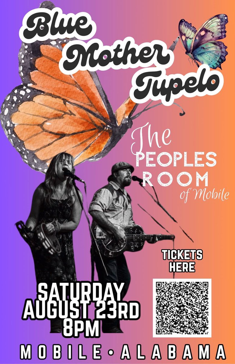 Great crowd &amp; a few seat left, happening in a few minutes, <a href="/bluma2plo/">Blue Mother Tupelo</a> at The People’s Room of Mobile here in downtown Mobile, Alabama!