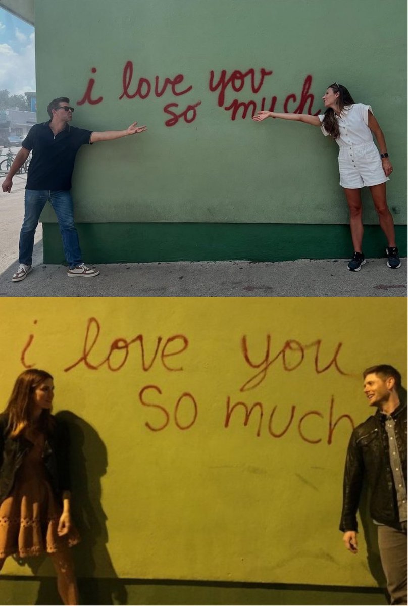 misha &amp; emily (2025), jensen &amp; danneel (2015) in austin, tx