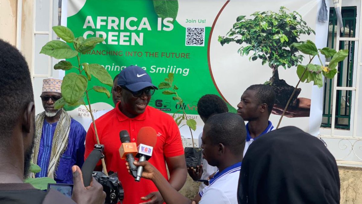 africasgreen's tweet photo. 🌳 Branching Into The Future. 🌍 Greening The Smiling Coast.

75 trees were planted in Old Jeshwang this week—each one a promise of shade, clean air &amp; resilience. 💚

👉 Be part of the next planting: https://t.co/oO8ZQJram7

#AfricaIsGreen #GreeningTheSmilingCoast #ClimateAction https://t.co/6GIDPiiN4Z