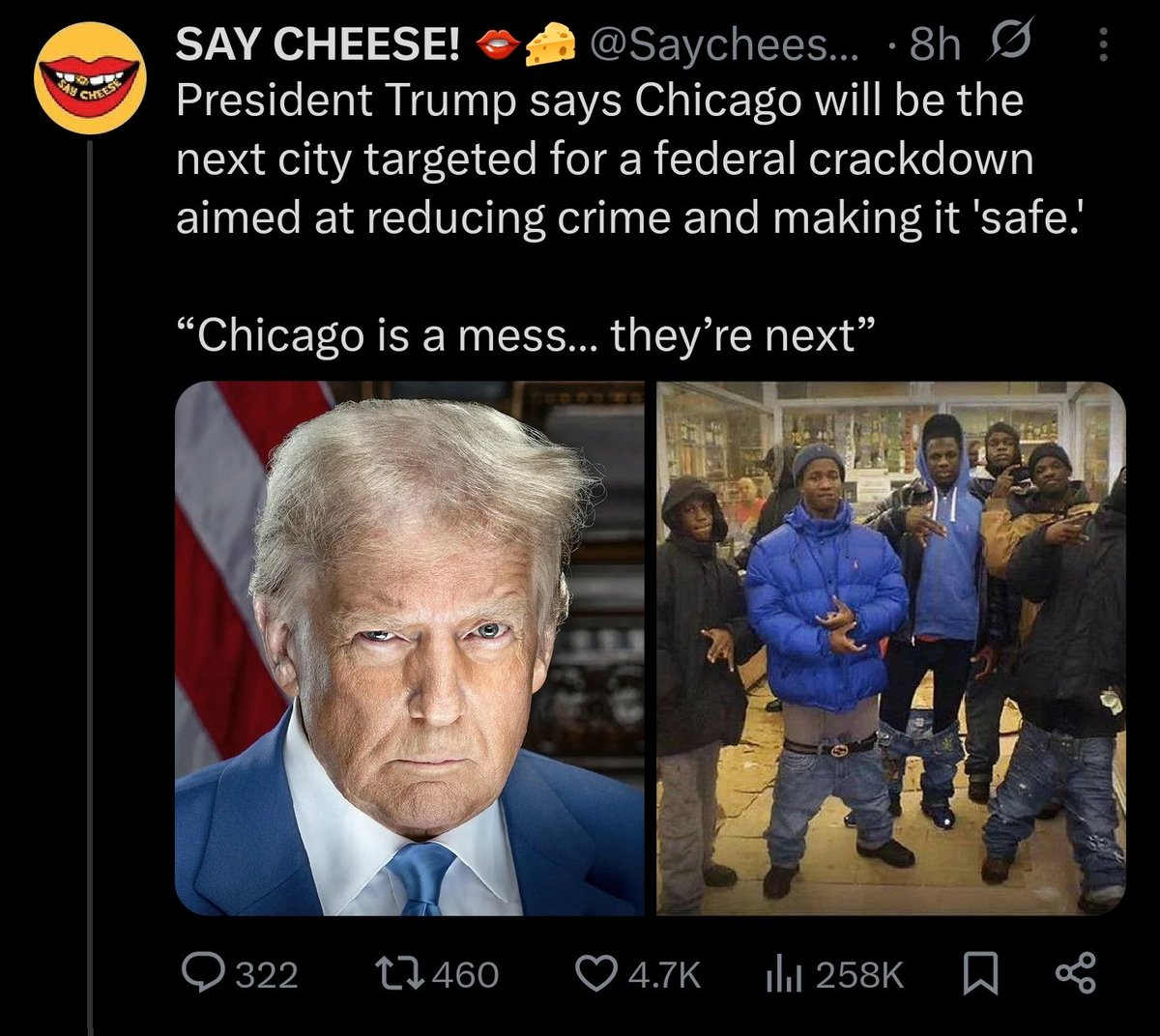 Ether (@wsrt14) on Twitter photo <a href="/SaycheeseDGTL/">SAY CHEESE! 👄🧀</a> Is a anti-Black racist account. <a href="/SaycheeseDGTL/">SAY CHEESE! 👄🧀</a> Is a anti-Black racist account.