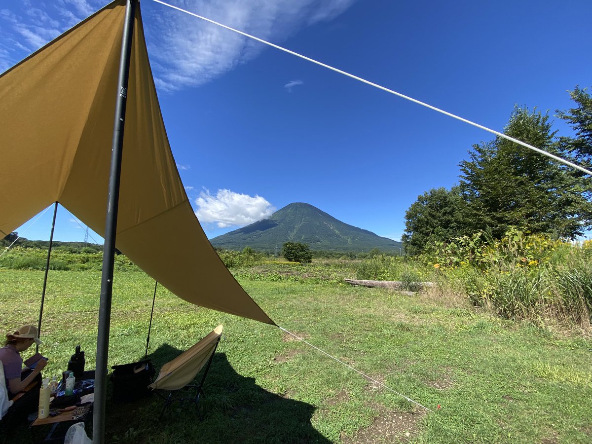 二日酔いかなあ？
朝ごはんこれだけしかいらない笑
久々のデュオキャンプでした。楽しかった〜😆
あと、撤収はテント、タープのみ💧