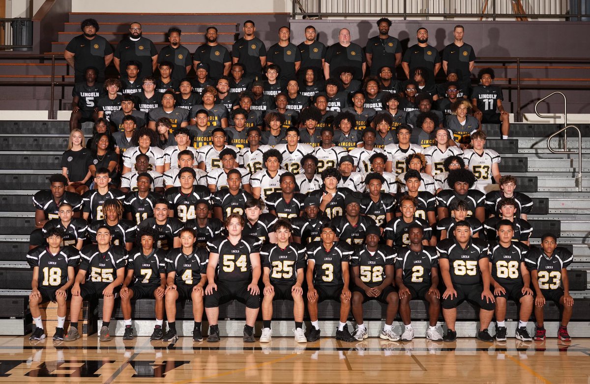 Lincoln’s 2025 football program! #ManVsHimself