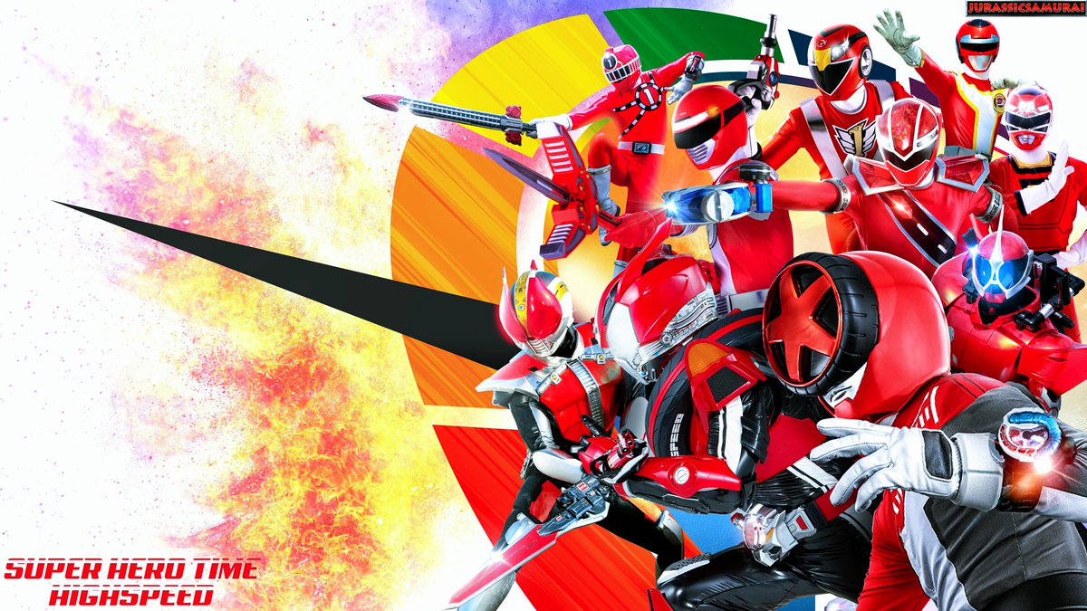 horror_october's tweet image. Super Hero Time: Highspeed 
#SuperHeroTime
#KamenRider
#SuperSentai