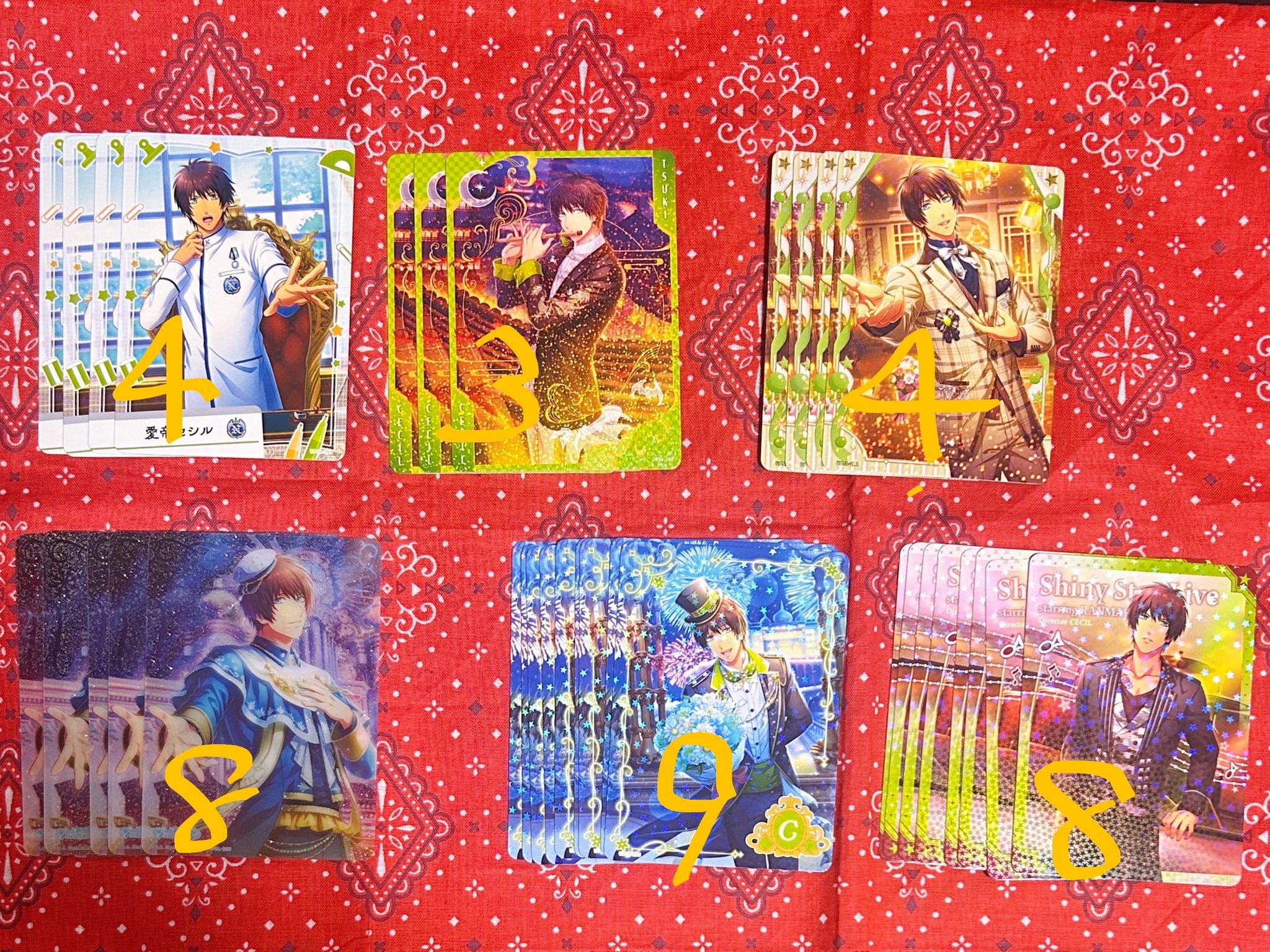 ビジュコレvol.3 SEC,UR セシル セシル うたプリ ビジュコレ Vol.3 ビジュアルコレクション