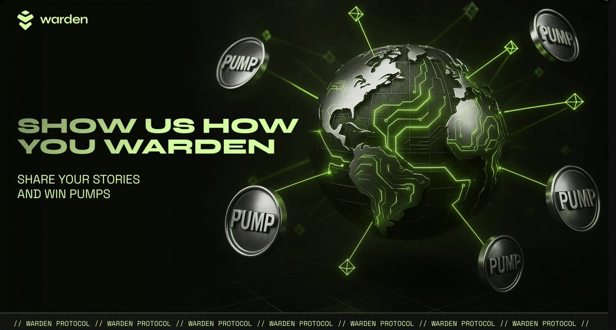 Mr. Bash 🥷 (@bashorunedward) on Twitter photo A quick reminder!
You have just about 26 hours left to enter #WardenEverywhere challenge!
You can get a out of of 10,000 PUMPs:  
-Make Swap
-Add a pic of the location and the screenshot of your swap on 
<a href="/wardenprotocol/">Warden</a> 
Never can tell, You can make something really huge from A quick reminder!
You have just about 26 hours left to enter #WardenEverywhere challenge!
You can get a out of of 10,000 PUMPs:  
-Make Swap
-Add a pic of the location and the screenshot of your swap on 
<a href="/wardenprotocol/">Warden</a> 
Never can tell, You can make something really huge from