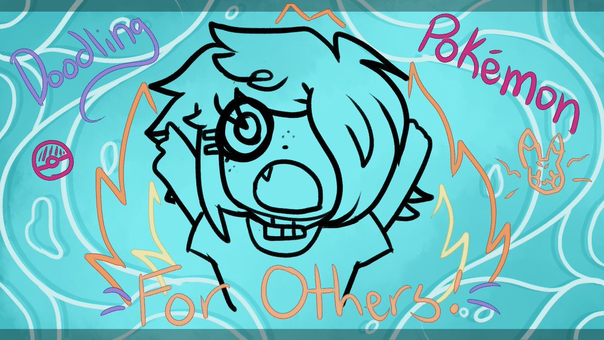 Doodling some pokemon from a bit of a request space I had! Once the current list is over, depending on things I might take more or just doodle some of my faves!

picarto.tv/CrownedKitty 

#livestreaming #digitalart