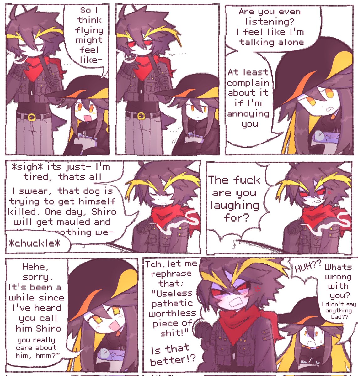 "Shiro" is a nickname and nicknames are for friends, and Shirogane okegom is no (longer a) friend of mine.